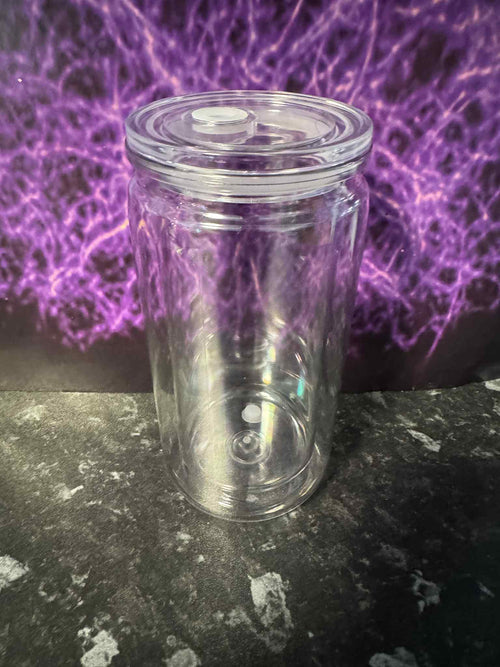 16oz Libby Tumbler Snowglobe( With Wrap )