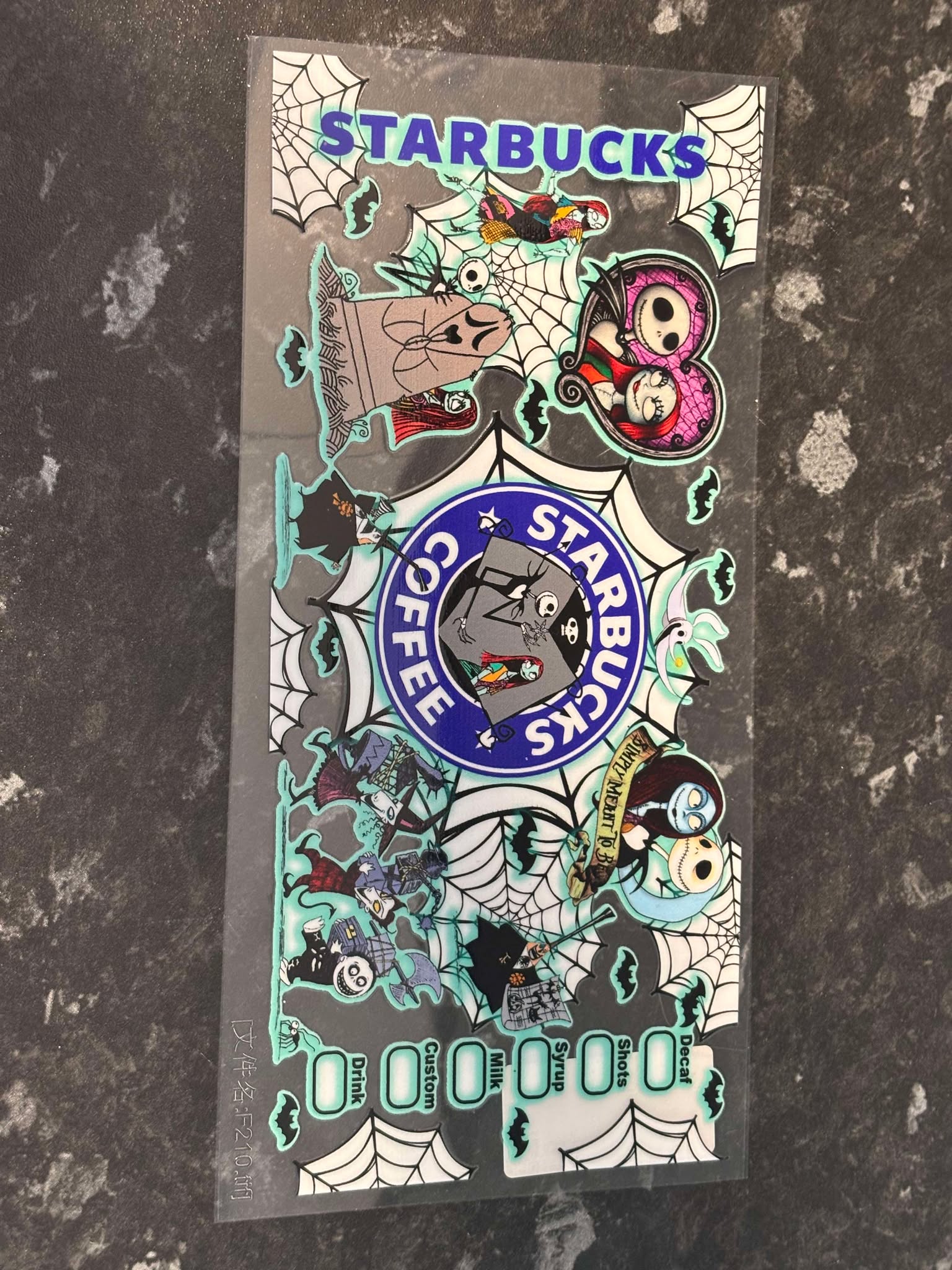 Jack n sally Starbucks